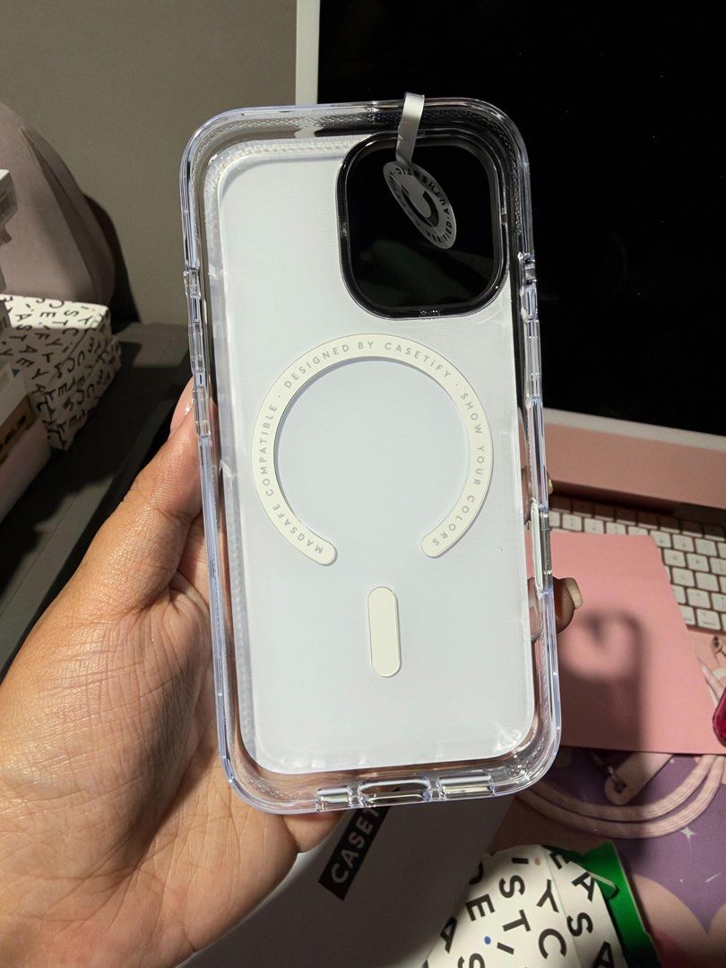 Casetify clear for IPHONE 17 base (Category: Cases & Sleeves) located in Manila. Submitted by _yupiamthatgirl (Listing ID 1469720042, Image 2). Description: Brand new.