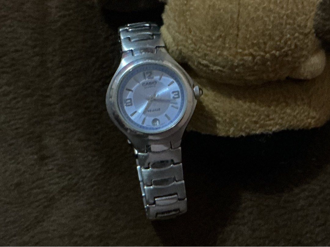 Casio Quartz (Category: Women's Watches) located in Quezon City. Submitted by matchaluu (Listing ID 1469699622, Image 2). Description: MOP: Bank transfer, Gcash MOD: J&T Express 📍Tanay.