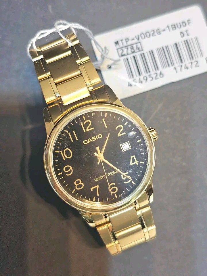 Casio Watch for Men (Category: Women's Watches) located in Caloocan City. Submitted by cheskhaionlinestore2.0 (Listing ID 1469591243, Image 2). Description: 𝙒𝙖𝙩𝙘𝙝 𝙛𝙤𝙧 𝙈𝙚𝙣 ⌚️ ₱2600 only 📌 Perfect Pang Gift 😊 ✅️1 Year Warranty ✅️Battery Operated ✅️Water Resistant ✅️We ship nationwide ✅️Open for COD / COP ✅️With complete inclusion box, manual, tag, paperbag & warranty card #watch #watchformen #stainlesssteelwatch #unisexwatch.