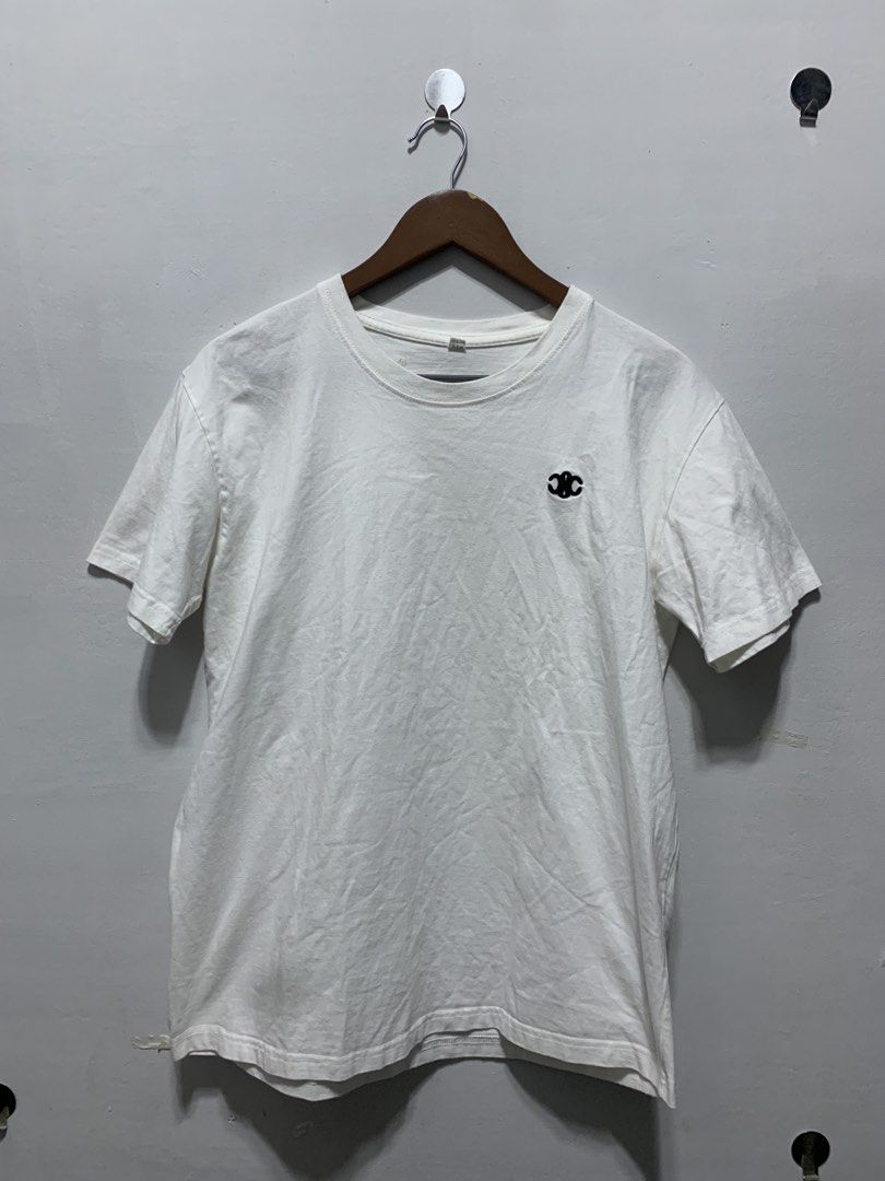 CELINE EMBROIDERED LOGO T-shirt (Category: Tshirts & Polo Shirts ) located in Caloocan City. Submitted by eightyythrift (Listing ID 1469619130, Image 1). Description: .