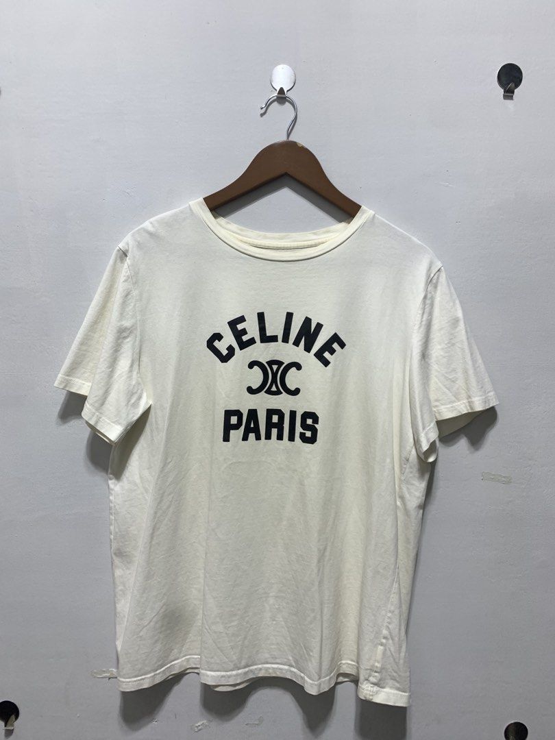 CELINE PARIS T-shirt (Category: Tshirts & Polo Shirts ) located in Caloocan City. Submitted by eightyythrift (Listing ID 1469620248, Image 1). Description: .