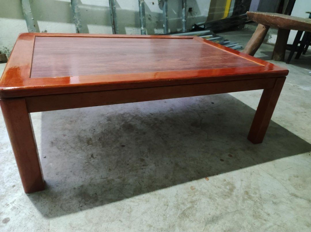 CENTER TABLE MADE WITH NARRA (Category: Tables & Sets) located in Mandaluyong City. Submitted by imimimi (Listing ID 1469687060, Image 3). Description: FOR SALE CENTER TABLE MADE WITH NARRA SOLID NARRA NO ISSUES FOR PICK UP ONLY LOCATION SJDM BULACAN.