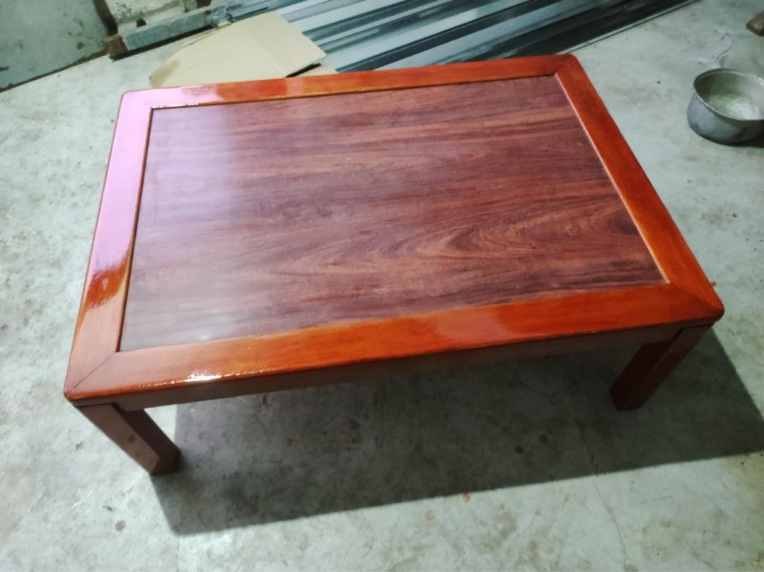 CENTER TABLE MADE WITH NARRA (Category: Tables & Sets) located in Mandaluyong City. Submitted by imimimi (Listing ID 1469687060, Image 1). Description: FOR SALE CENTER TABLE MADE WITH NARRA SOLID NARRA NO ISSUES FOR PICK UP ONLY LOCATION SJDM BULACAN.