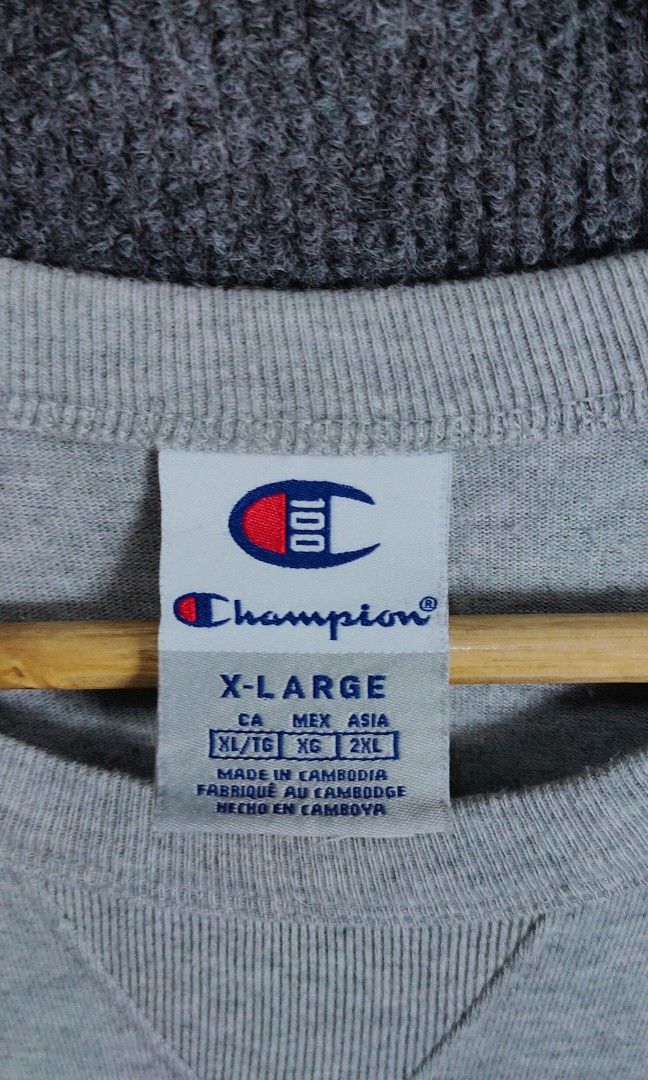 Champion (Category: Tshirts & Polo Shirts ) located in Bolinao. Submitted by tokiya. (Listing ID 1469609961, Image 3). Description: Champion Size XL fittings 23x33.