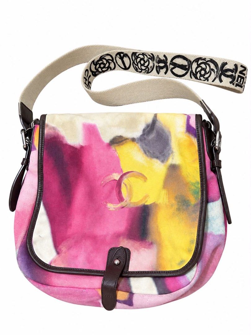 CHANEL FLOWER POWER “MULTICOLOR” MESSENGER BAG (Category: Cross-body Bags) located in Manila. Submitted by ac3_03 (Listing ID 1469597737, Image 1). Description: CHANEL FLOWER POWER “MULTICOLOR” MESSENGER BAG Size Medium Complete with Dustbag and Authenticity Card Excellent Condition Php 128,000 📍meetups : manila or cavite.