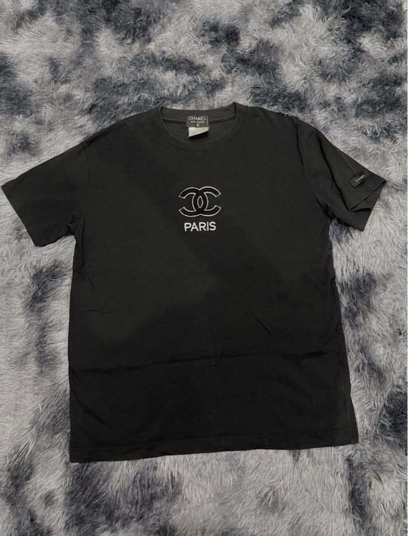 Chanel shirt (Category: Formal Shirts) located in San Jacinto. Submitted by clothcartelph (Listing ID 1469655413, Image 2). Description: Chanel Size: small Dimes: 20/26 Condition: good as new Color rate: 9.7/10 No issue.