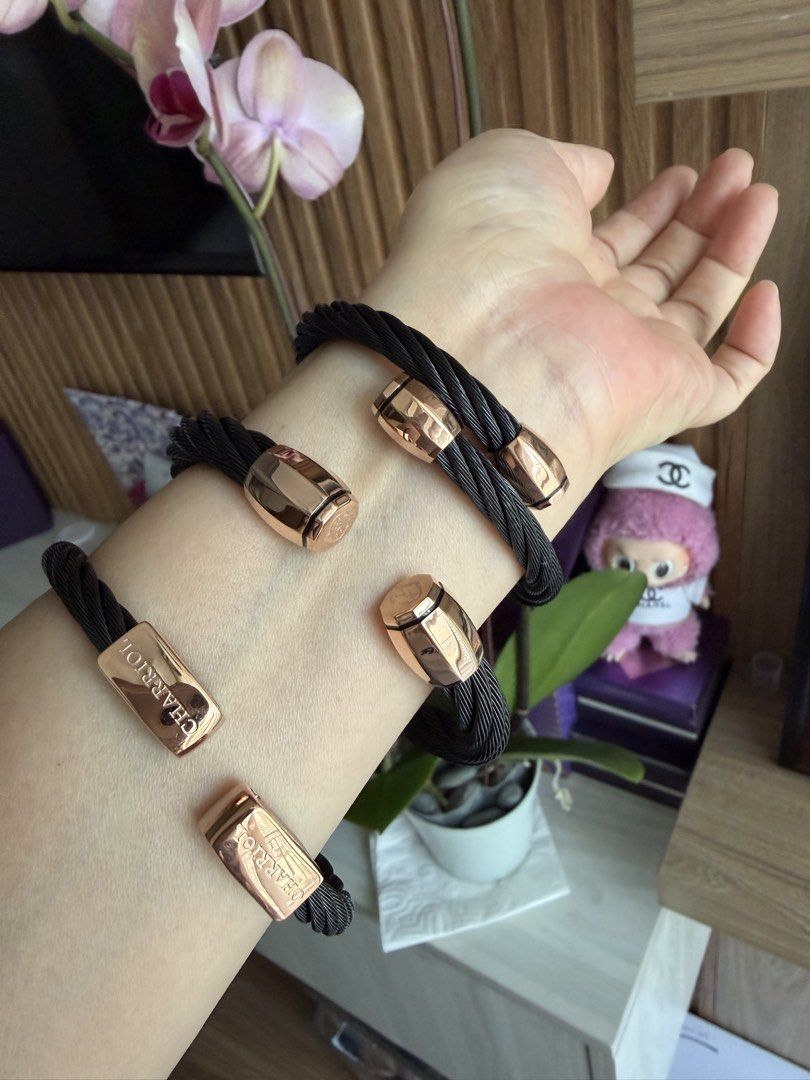 Charriol Bangle- CELTIC🖤🧡 (Category: Bracelets) located in Makati City. Submitted by lambogirl (Listing ID 1469619420, Image 2). Description: #Charriolph 2026 New Collections!!! ✅100% authentic/Brand New ✅ Comes Complete with International warranty and authenticity card. ✅ Free Lifetime Cleaning inside Charriol Boutique. ✅Open for cash/Lay away 1-2 months no interest. ✅ Free Shipping within NCR, or pick up (Makati).