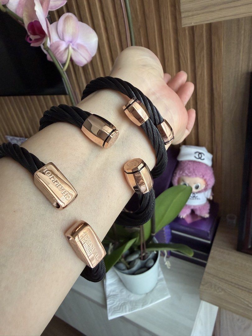 Charriol Bangle- CELTIC🖤🧡 (Category: Bracelets) located in Makati City. Submitted by lambogirl (Listing ID 1469619420, Image 1). Description: #Charriolph 2026 New Collections!!! ✅100% authentic/Brand New ✅ Comes Complete with International warranty and authenticity card. ✅ Free Lifetime Cleaning inside Charriol Boutique. ✅Open for cash/Lay away 1-2 months no interest. ✅ Free Shipping within NCR, or pick up (Makati).