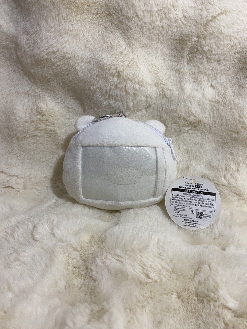 Chiikawa plush pouch with card holder (Category: Plushies & Soft Toys) located in Kalibo. Submitted by ollie_stuffshop (Listing ID 1469584090, Image 2). Description: Before you send your inquiries: ❗️Last Price is already posted ❗️Manage your expectations, WYSIWYG ❗️May need washing ❗️Dropoff is every Wednesday & Sunday.