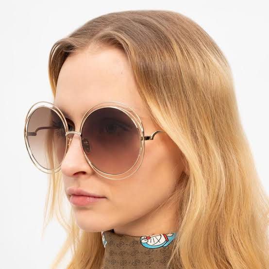 Chloe Sunglasses (Category: Sunglasses & Eyewear) located in Rizal. Submitted by miss2lyps (Listing ID 1469724779, Image 2). Description: - chloe carlina oversized round - with signs of usage and needs restoration. - authentic.