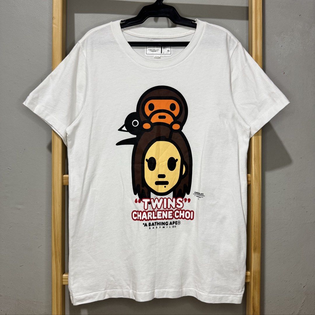 CHOCOOLATE BY BAPE t-shirt (Category: Tshirts & Polo Shirts ) located in Valenzuela. Submitted by thriftynanay88 (Listing ID 1469638793, Image 1). Description: Size XS on tag Needs washing.