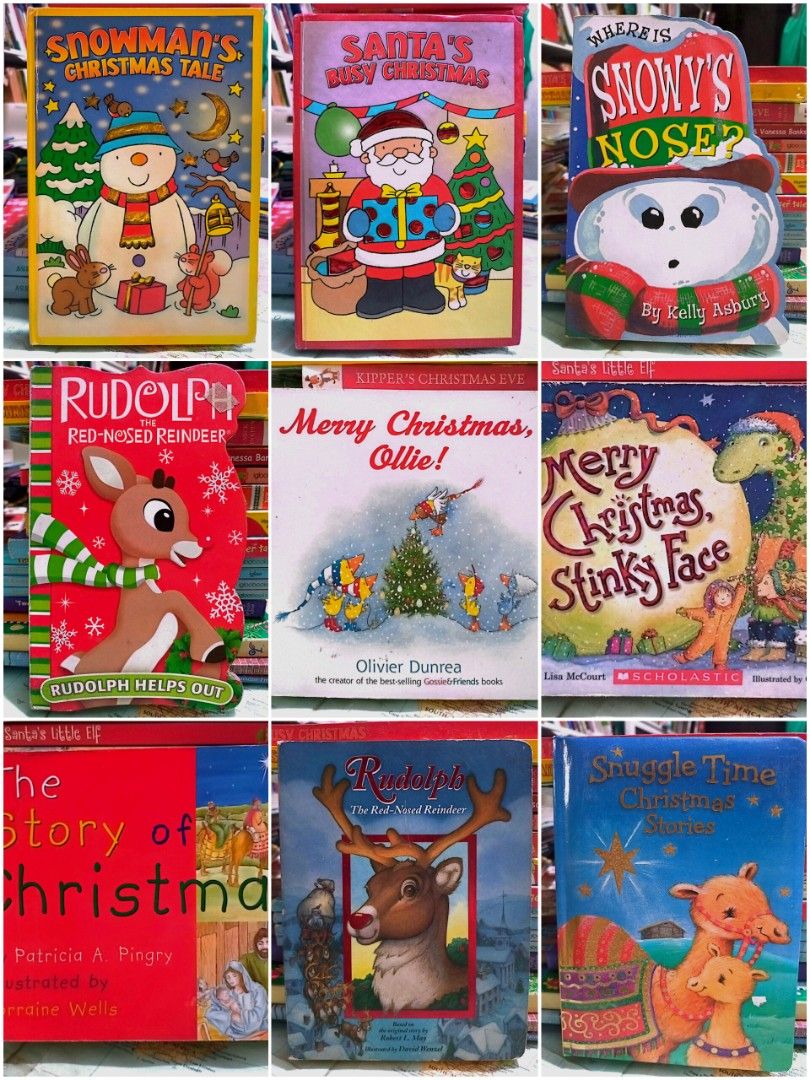 CHRISTMAS - BB (Category: Children's Books) located in Valenzuela. Submitted by ourbooks (Listing ID 1469652554, Image 2). Description: Christmas Books Boardbooks 🔖45 each 💸 MOP : Gacsh, Bank Transfer 📍Valenzuela City 🚚 Lalamove, Grab, Spx Kindly send pm for more details. Thank you ♥️.