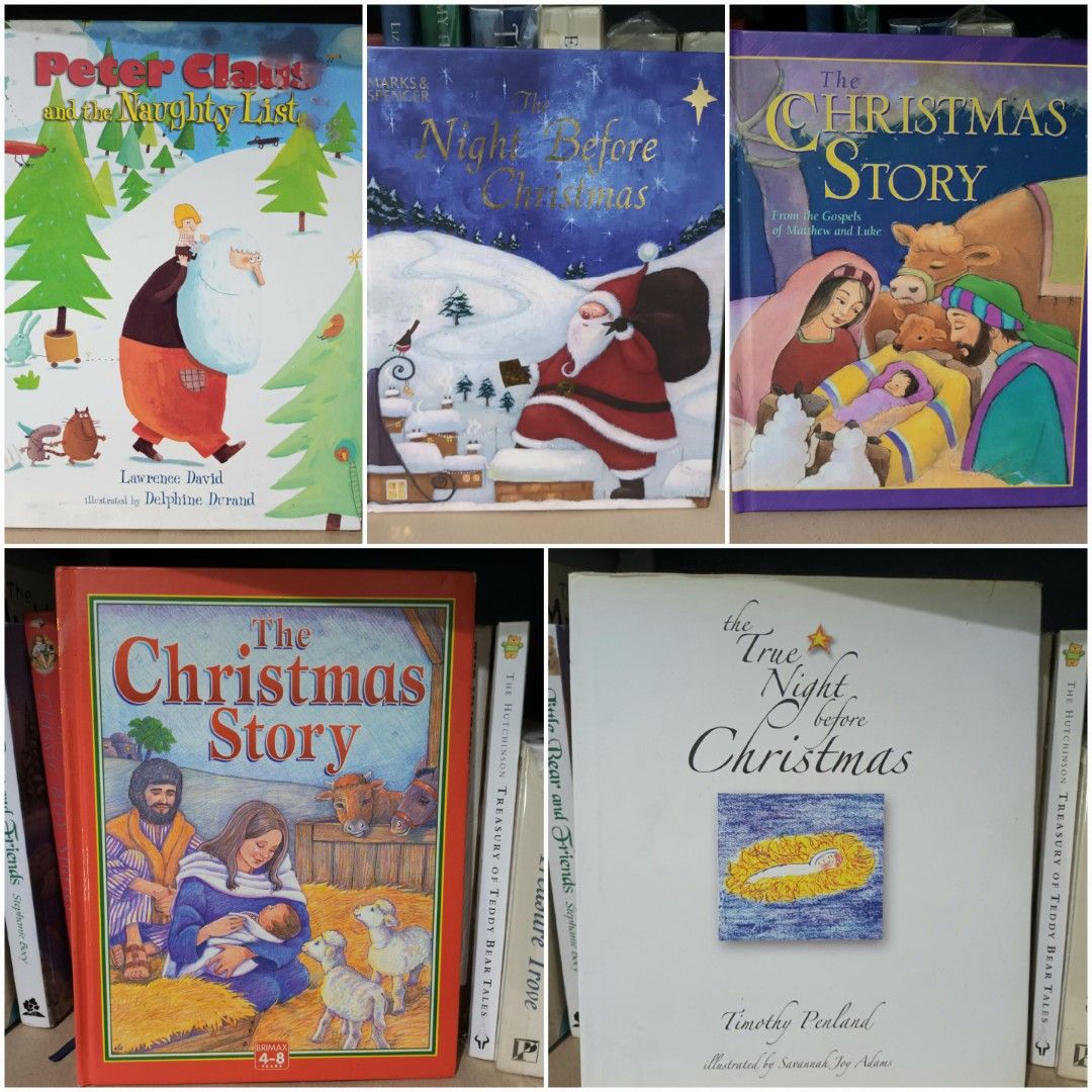 Christmas Books - HC (Category: Children's Books) located in Valenzuela. Submitted by ourbooks (Listing ID 1469650561, Image 1). Description: Christmas Books Hardcovers 🔖70 each 💸 MOP : Gacsh, Bank Transfer 📍Valenzuela City 🚚 Lalamove, Grab, Spx Kindly send pm for more details. Thank you ♥️.