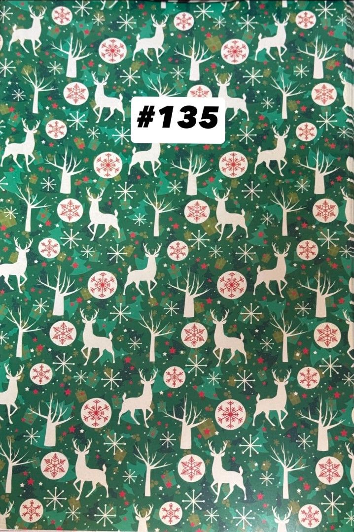 Christmas Wrapper!! 🎄 New Design (Category: Craft Supplies & Tools) located in Manila. Submitted by ormelynmal86309 (Listing ID 1469632615, Image 1). Description: Christmas Wrapper!! 🎄 New Design.