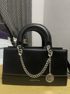 Totebag Christy Ng Alyssa Houndstooth Tote, Women's Fashion, Bags ...