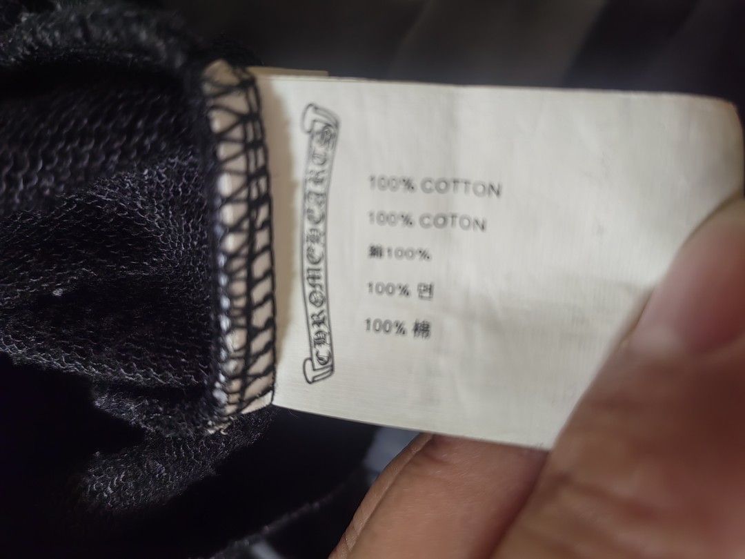 CHROMEHEARTS X ROLLING STONES (Category: Joggers) located in Legazpi City. Submitted by livedolphin_68dee2 (Listing ID 1469751354, Image 2). Description: Waist 32-36 with adjustable string Excellent Condition No issue.