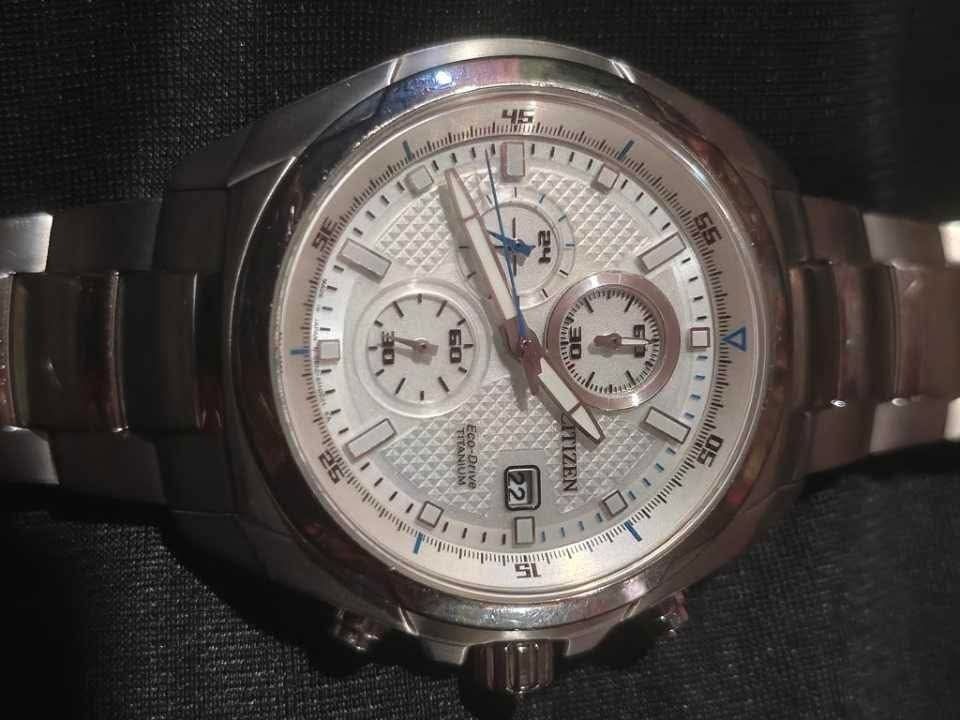 Citizen Eco-Drive Super Titanium Chronograph (Model CA0190-56B). (Category: Men's Watches) located in Caloocan City. Submitted by eclipso18 (Listing ID 1469649087, Image 3). Description: .