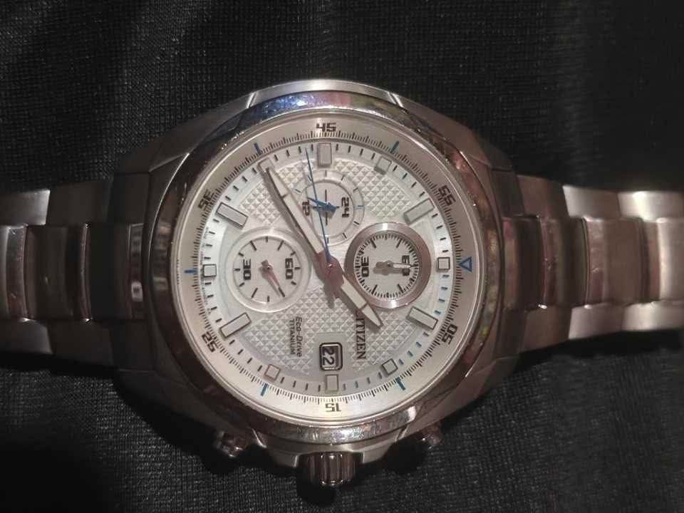 Citizen Eco-Drive Super Titanium Chronograph (Model CA0190-56B). (Category: Men's Watches) located in Caloocan City. Submitted by eclipso18 (Listing ID 1469649087, Image 2). Description: .