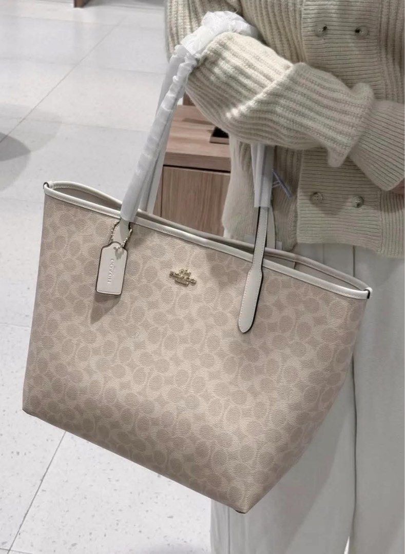 Coach City Tote Bag (Category: Tote Bags) located in Santa Rosa. Submitted by miqboutique (Listing ID 1469725574, Image 3). Description: Ganda! Coach City Tote Bag ₱7,699 + SF • Ready to ship • Guaranteed Original Fb page: Miq's Boutique.