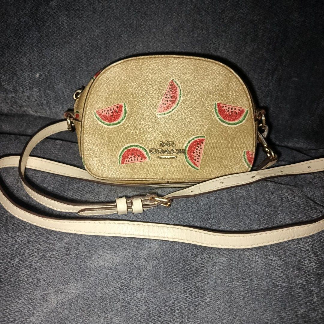 Coach mini Serena (Category: Luxury Bags & Wallets) located in Urdaneta. Submitted by bernalyn25 (Listing ID 1469749184, Image 1). Description: - The bag has unnoticeable flaw at the bottom ( see last 2 pics) -No hangtag - Original coach bag.