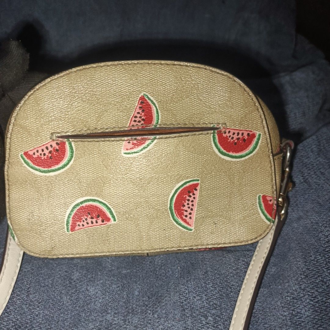 Coach mini Serena (Category: Luxury Bags & Wallets) located in Urdaneta. Submitted by bernalyn25 (Listing ID 1469749184, Image 2). Description: - The bag has unnoticeable flaw at the bottom ( see last 2 pics) -No hangtag - Original coach bag.