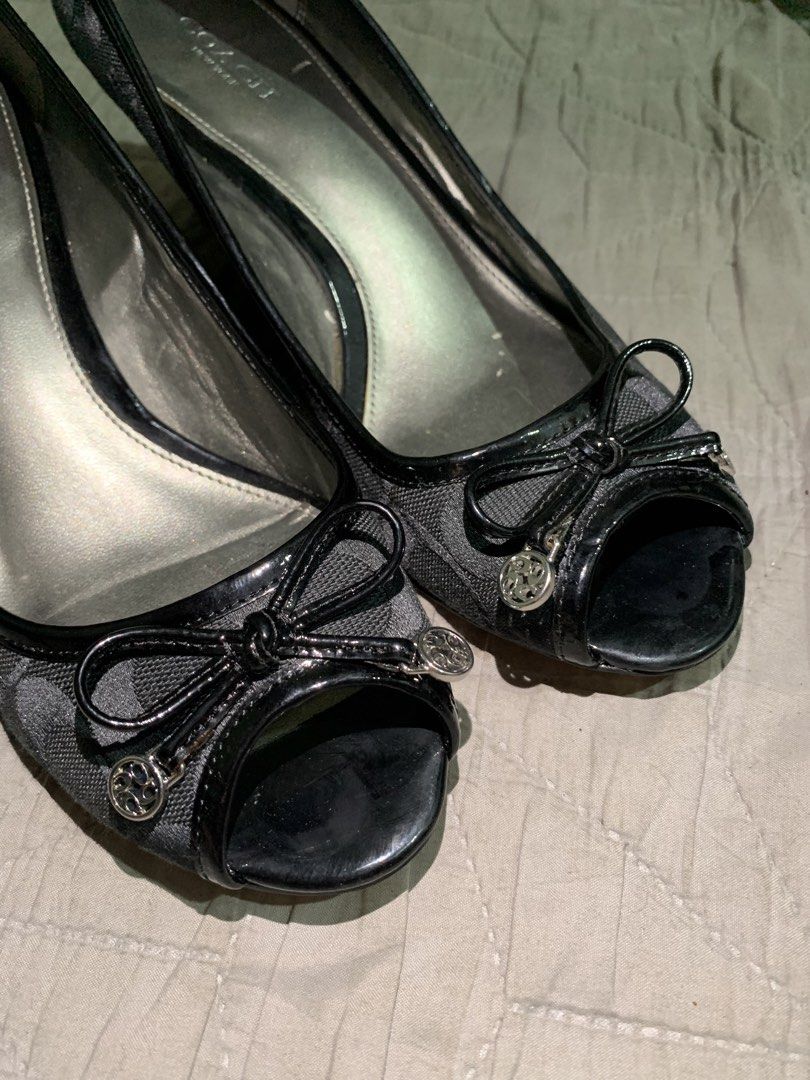 Coach Wedge Shoe (Category: Sneakers & Footwear) located in Zamboanga. Submitted by totsthrifted (Listing ID 1469598542, Image 3). Description: EXCELLENT CONDITION AS NEW PA 9.9/10 Size 8 24CM 4,999 or best offer.