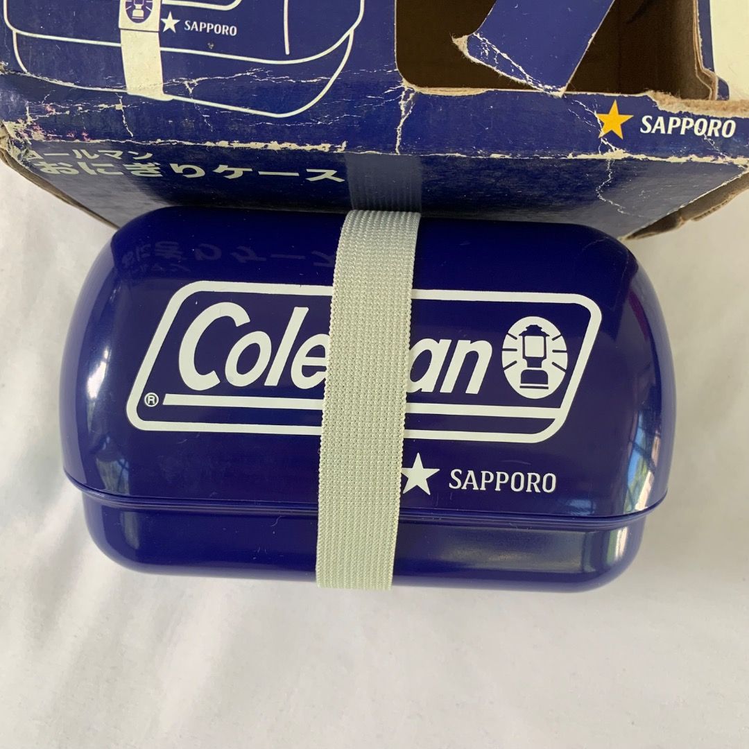 Coleman x Sapporo Riceball Case (Category: Hiking & Camping) located in Mendez-Nunez. Submitted by anikkoyan (Listing ID 1469630761, Image 3). Description: Coleman x Sapporo Riceball Case 299 + sf .