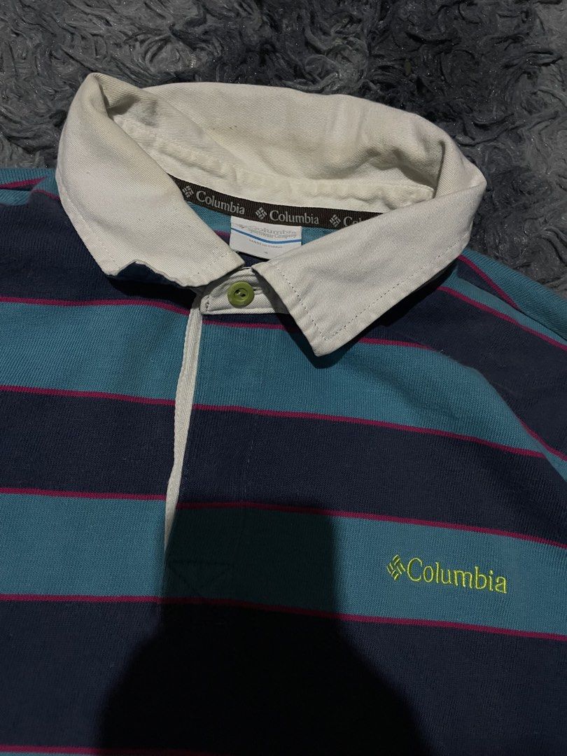 Columbia Rugby Polo (Category: Coats, Jackets and Outerwear) located in Mandaluyong City. Submitted by _yuujjj (Listing ID 1469691951, Image 3). Description: COLUMBIA RUGBY POLO SIZE – S WIDTH - 20 LENGTH – 29 PRICE: 399.