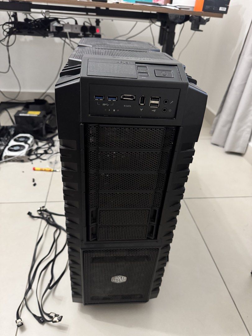 Cooler Master HAF X Full Tower | 5 giant fans attached, Computers ...