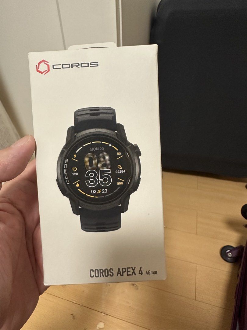 COROS Apex 4 Black 46mm (Category: Wearables & Smart Watches) located in Quezon City. Submitted by joethemang0 (Listing ID 1469698801, Image 1). Description: Coros Apex 4 Black 46mm Brand new sealed For sale only .
