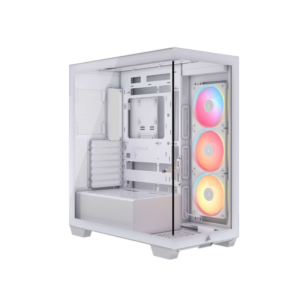 CORSAIR 3500X LX-R RGB iCUE Link Tempered Glass Mid-Tower PC Case ...
