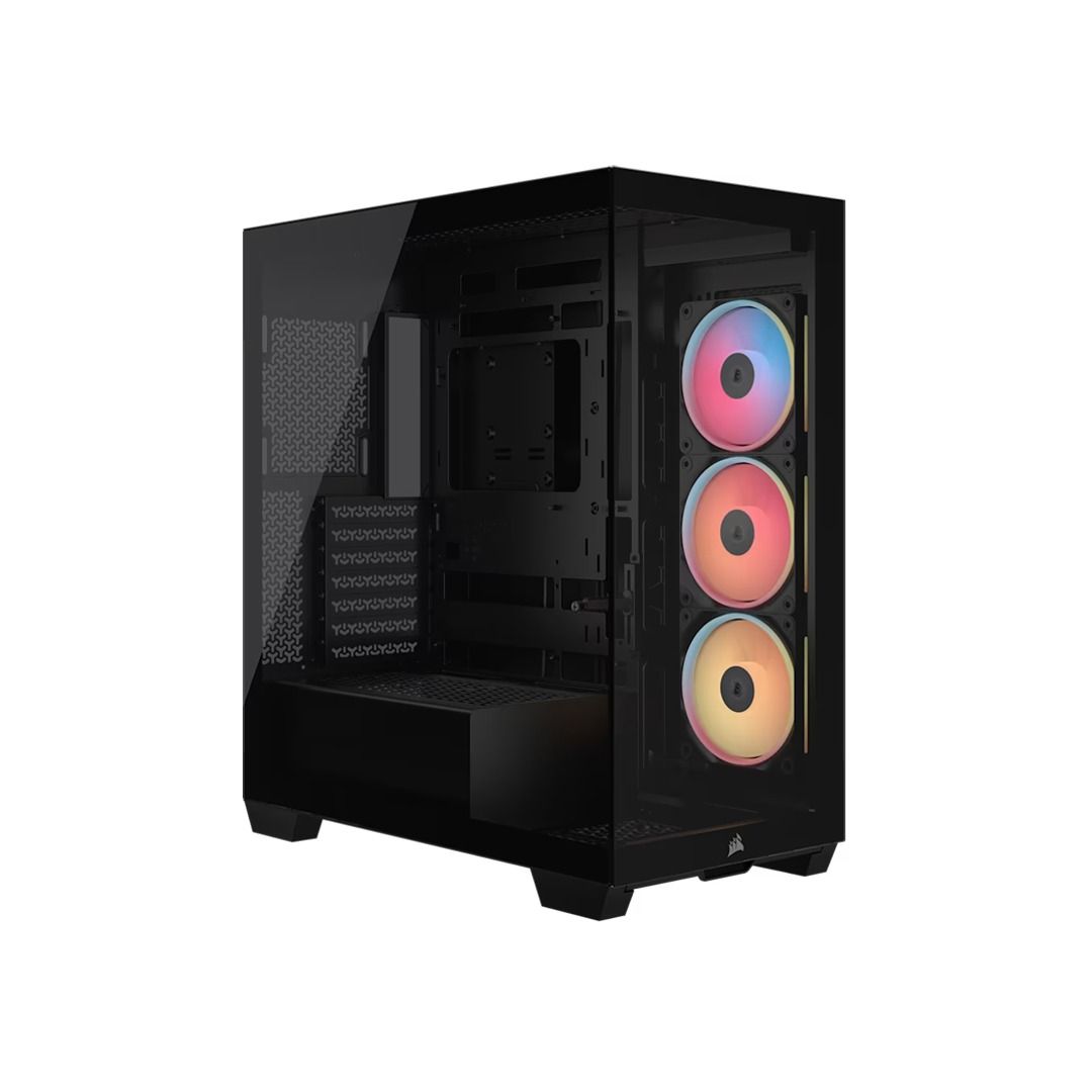 CORSAIR 3500X LX-R RGB iCUE Link Tempered Glass Mid-Tower PC Case ...