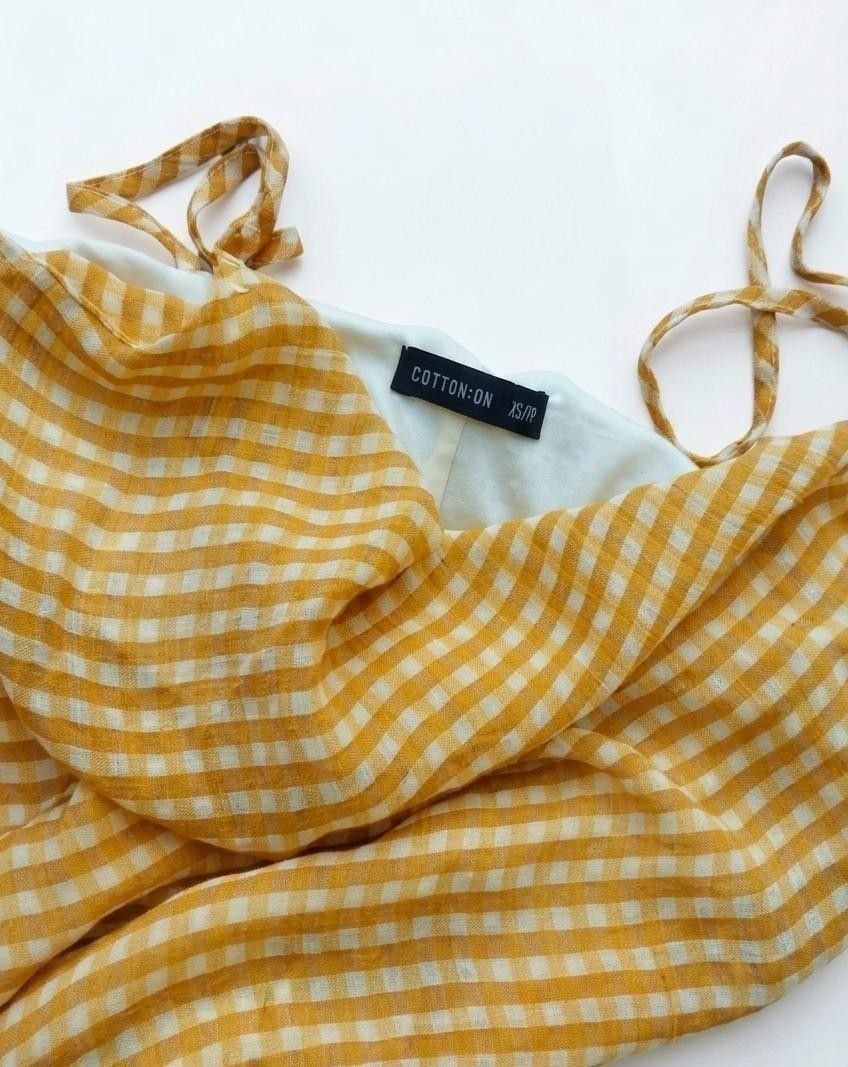 cotton on slip dress (Category: Dresses) located in Manila. Submitted by trfy_str (Listing ID 1469625255, Image 2). Description: can fit xs-m no issue.
