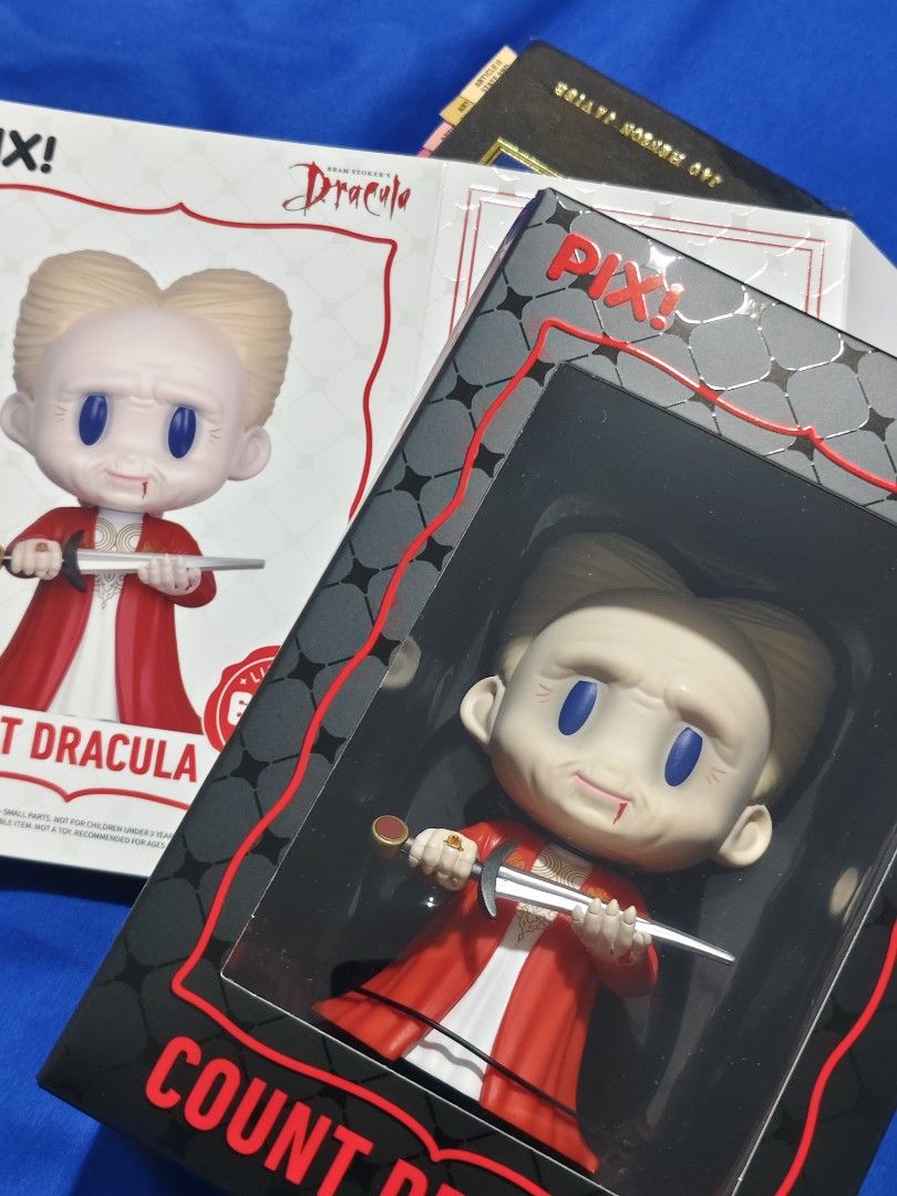 COUNT DRACULA THRILLJOY (Category: Character Goods) located in Manila. Submitted by iamjaohenzon (Listing ID 1469673771, Image 1). Description: THRILLJOY COUNT DRACULA - BRAM STOKER'S DRACULA GOOD CONDITION NO DENT. BRAND NEW.