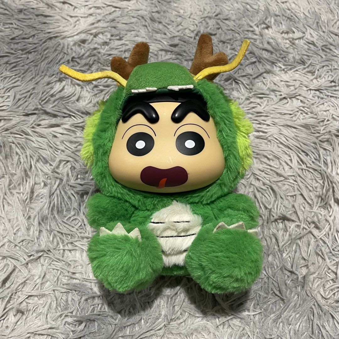 Crayon SHIN CHAN Dragon Plush Toy (Category: Plushies & Soft Toys) located in Bauang. Submitted by thriftypockets92 (Listing ID 1469718259, Image 1). Description: .