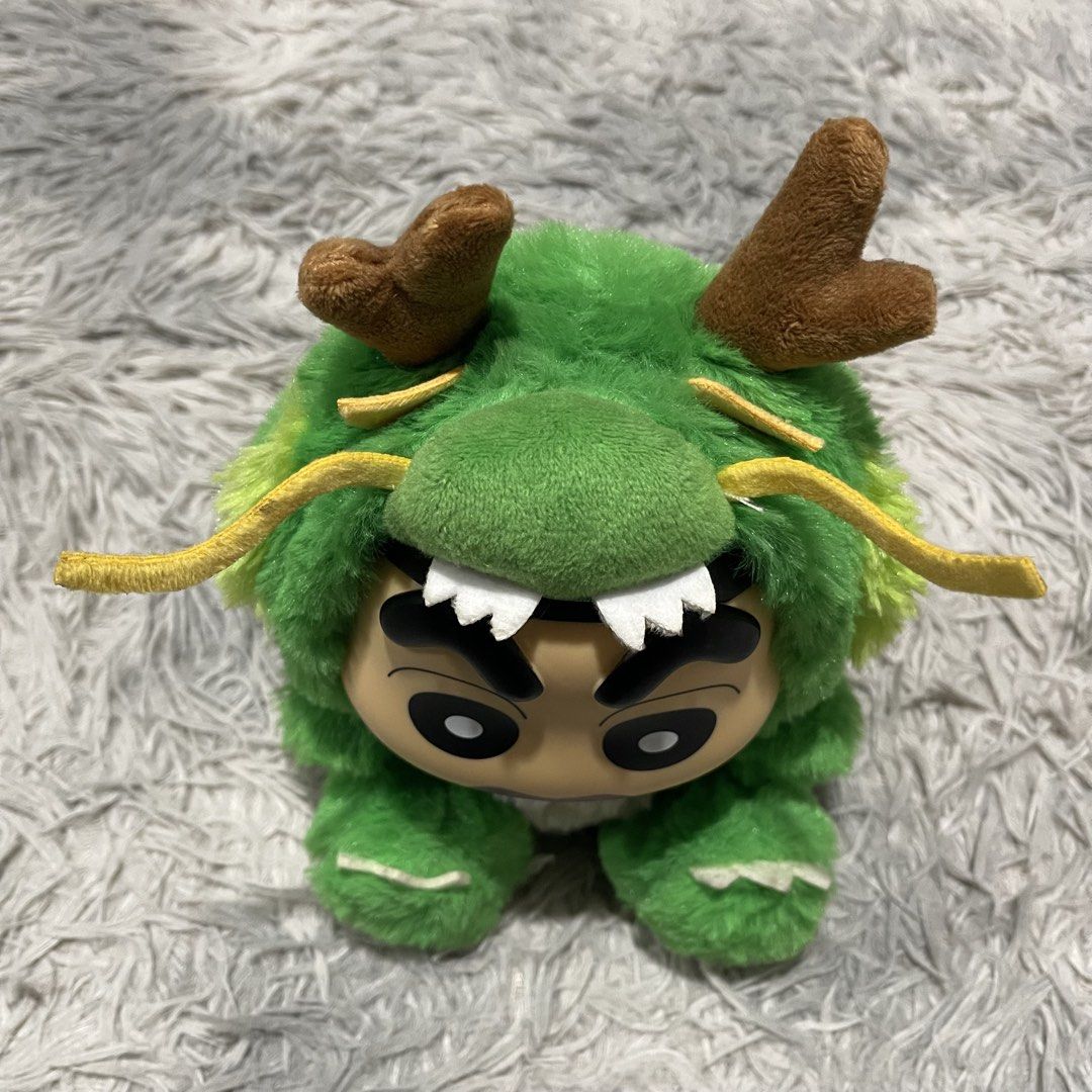 Crayon SHIN CHAN Dragon Plush Toy (Category: Plushies & Soft Toys) located in Bauang. Submitted by thriftypockets92 (Listing ID 1469718259, Image 3). Description: .