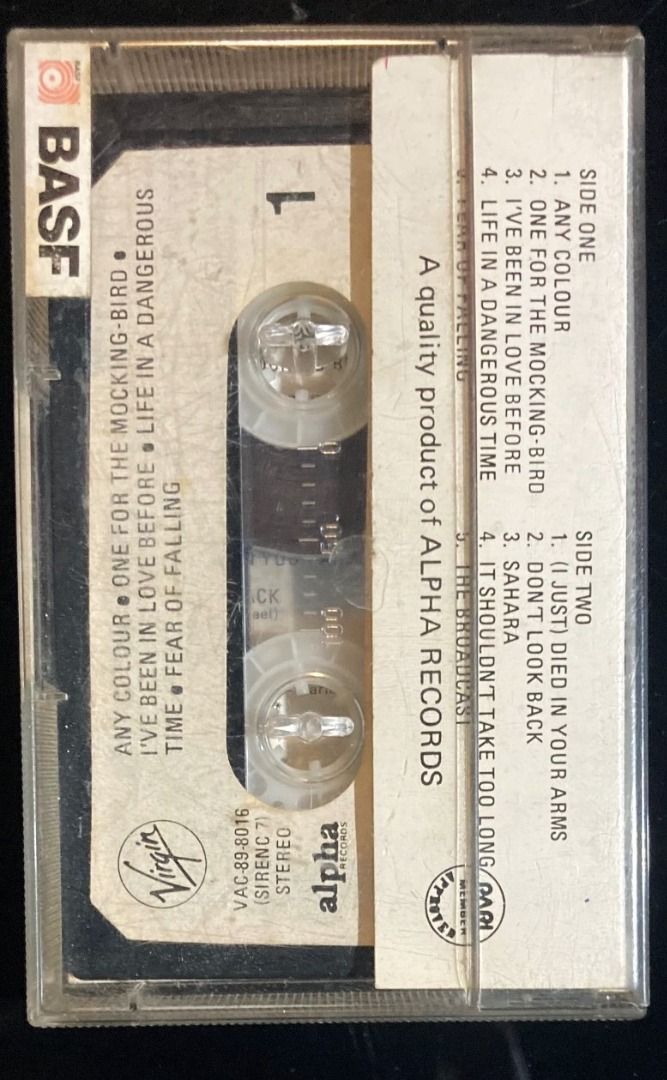 CUTTING CREW Broadcast PHILIPPINES Cassette Tape (Category: CDs & DVDs) located in Manila. Submitted by musika_pilipinas (Listing ID 1469647193, Image 2). Description: Writing on inlay, Play Tested , No playback issue.