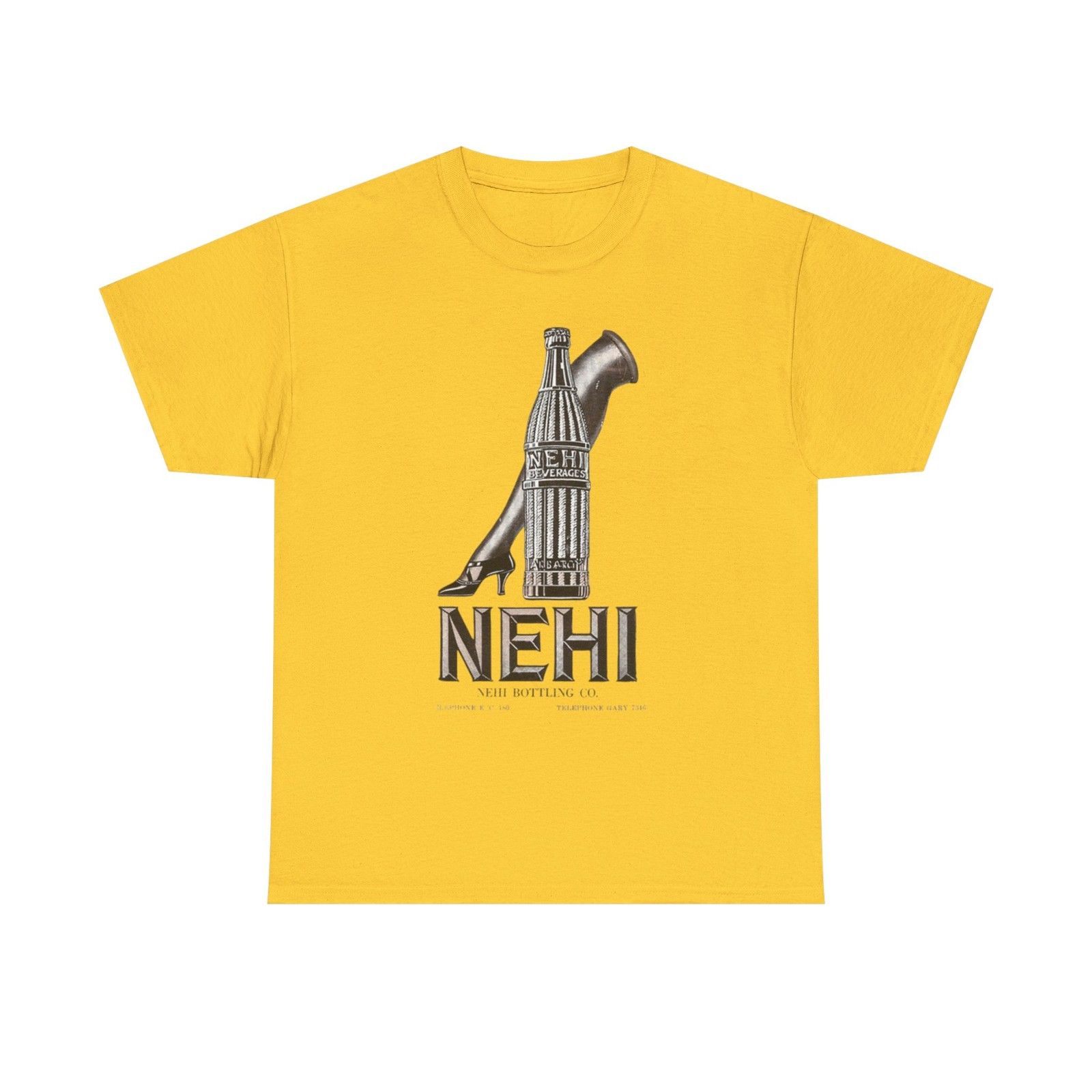 Daisy - Vintage Nehi Soda Sign Printed T-Shirt Cool Old Drink ...