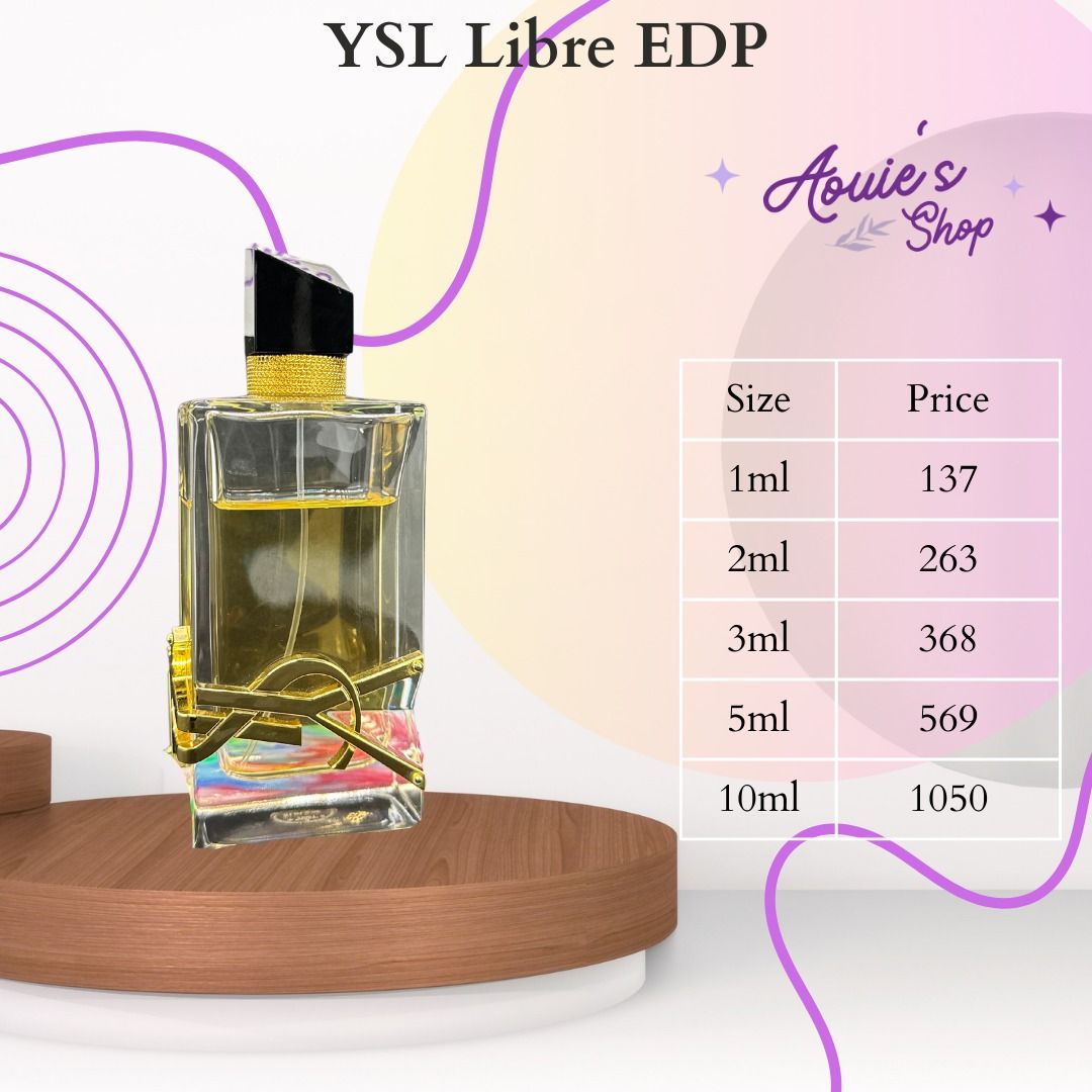 Decant / Perfume Sample (Category: Fragrance & Deodorants) located in Manila. Submitted by aouievallente (Listing ID 1469752429, Image 3). Description: - 100% Authentic YSL Black Opium fragrance decants - Ideal way to try the scent before buying a full bottle - Send a message to order yours today!.