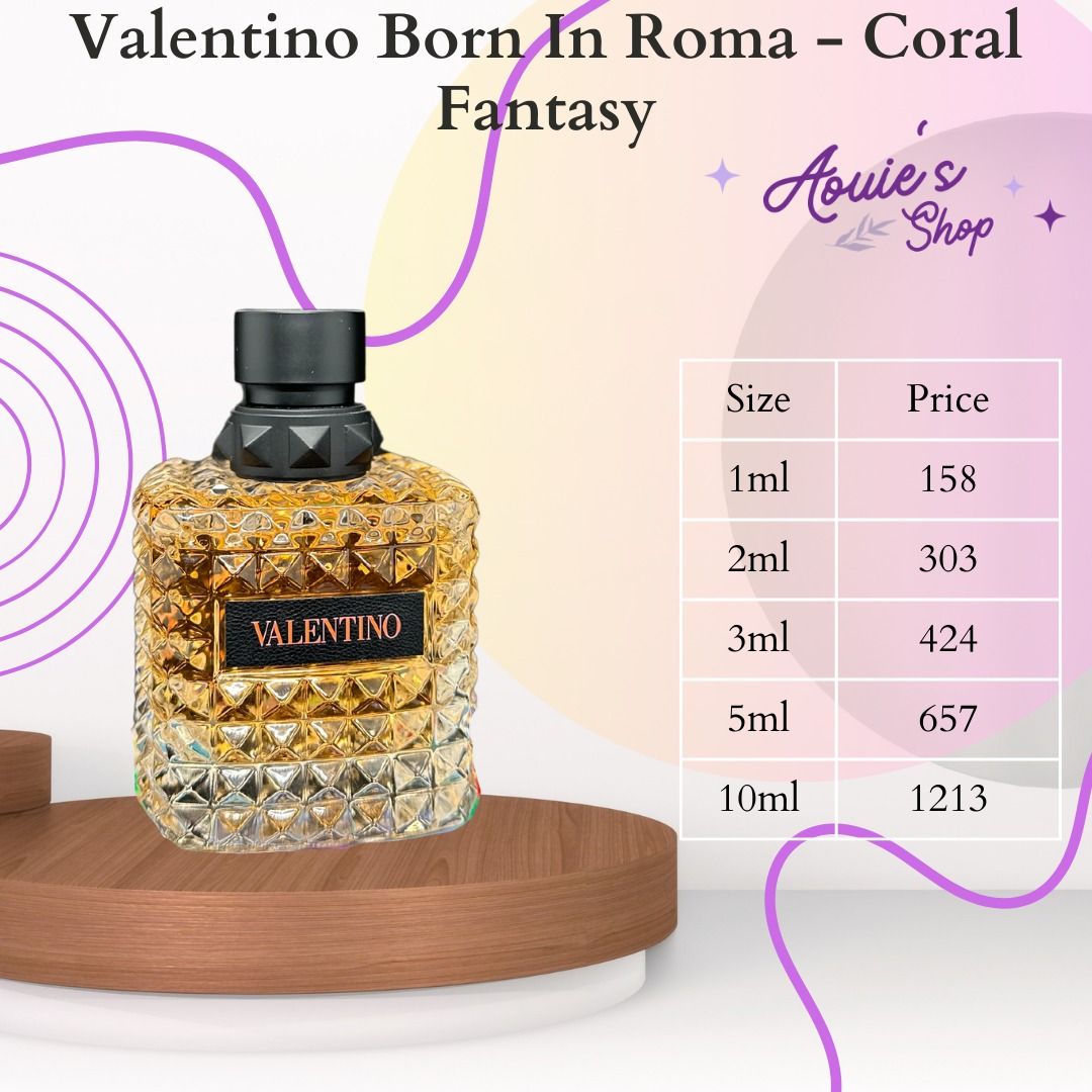 Decant Perfume (Category: Fragrance & Deodorants) located in Manila. Submitted by aouievallente (Listing ID 1469752557, Image 2). Description: - Freshly decanted from the original bottle - Perfect for trying out the scent before committing to a full bottle - Send a message to place your order or for inquiries.