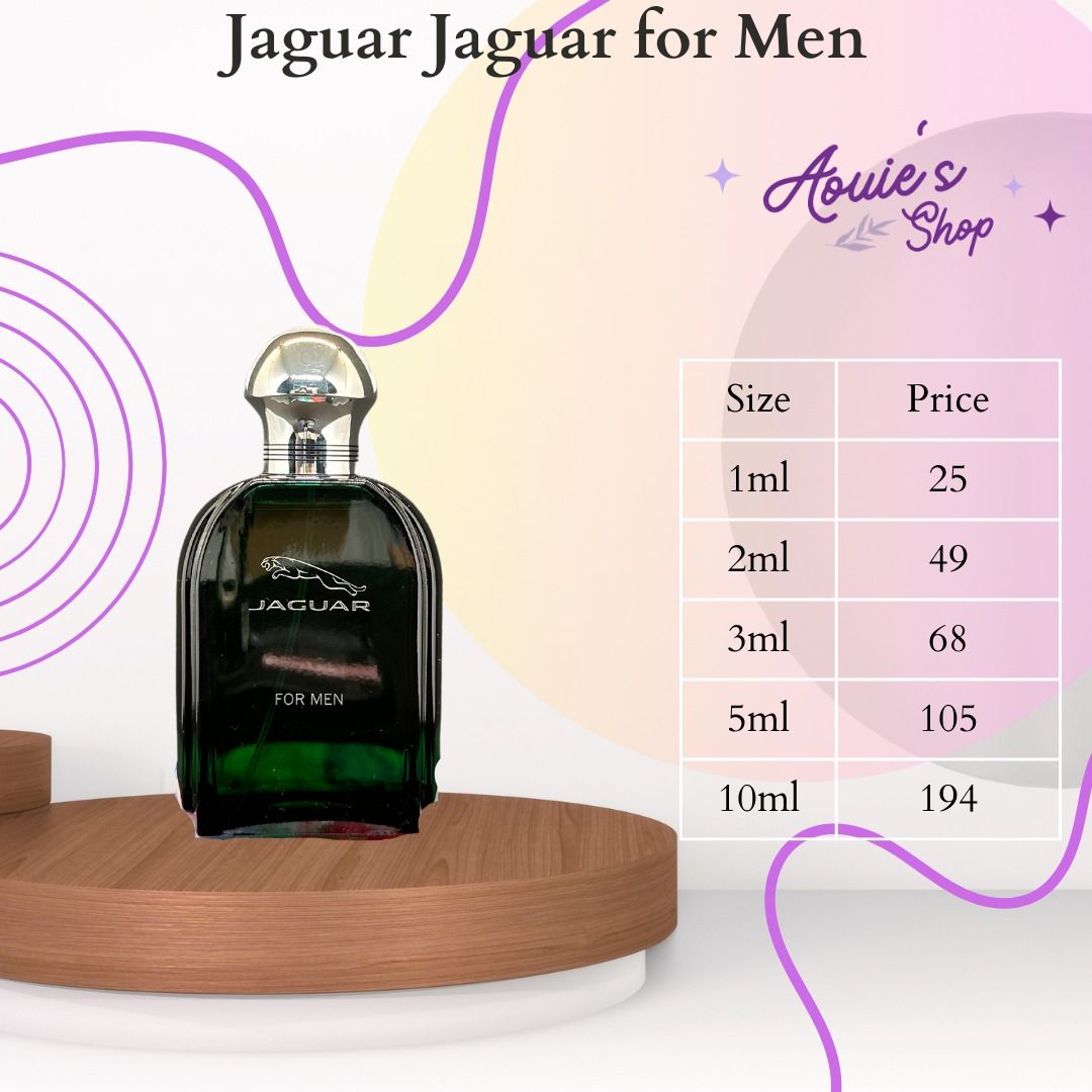 Decant Perfume Size 1ml to 10ml (Category: Fragrance & Deodorants) located in Manila. Submitted by aouievallente (Listing ID 1469752172, Image 1). Description: - Available Sizes: 1ml, 2ml, 3ml, 5ml, and 10ml vials - Perfect for testing the scent before buying a full bottle - Pricing varies depending on the selected size - Message us to inquire or place your order.