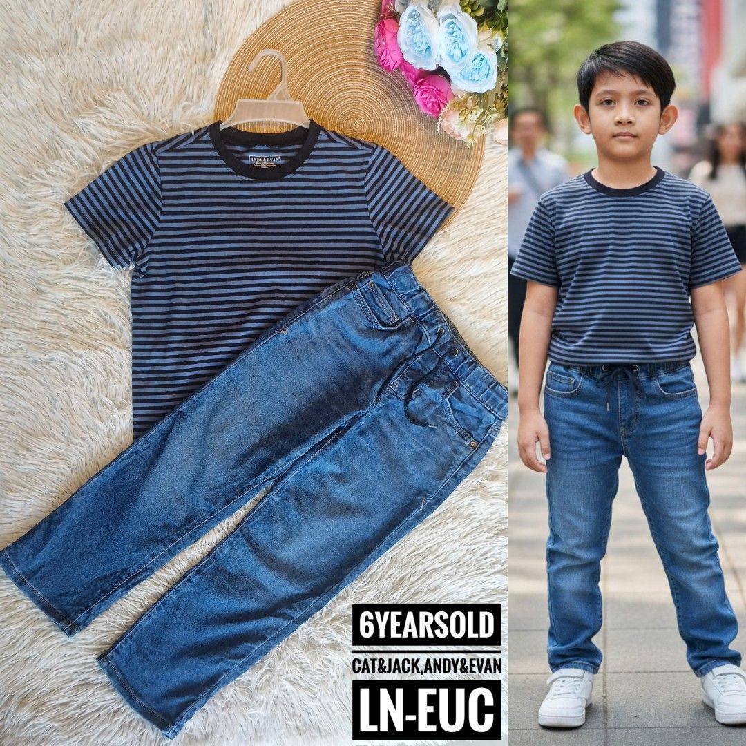 Declutter baby boy clothes (4-6 years old (Category: Babies & Kids Fashion) located in San Fernando. Submitted by krediane02 (Listing ID 1469689939, Image 2). Description: DECLUTTERING PRELOVED CLOTHES 4-6 YEARS OLD LIKENEW-EUC PWEDE SA MAARTE NO MAJOR ISSUES 𝙰𝙻𝙻 𝙸𝚃𝙴𝙼𝚂 𝙰𝚁𝙴 𝙸𝙽 𝙶𝙾𝙾𝙳 𝙲𝙾𝙽𝙳𝙸𝚃𝙸ON 𝙿𝚕𝚎𝚊𝚜𝚎 𝚋𝚎 𝚛𝚎𝚜𝚙𝚘𝚗𝚜𝚒𝚋𝚕𝚎 𝚋𝚞𝚢𝚎𝚛 SOLD PER SET ₱280 FOR PAIR ₱150 PANTS .