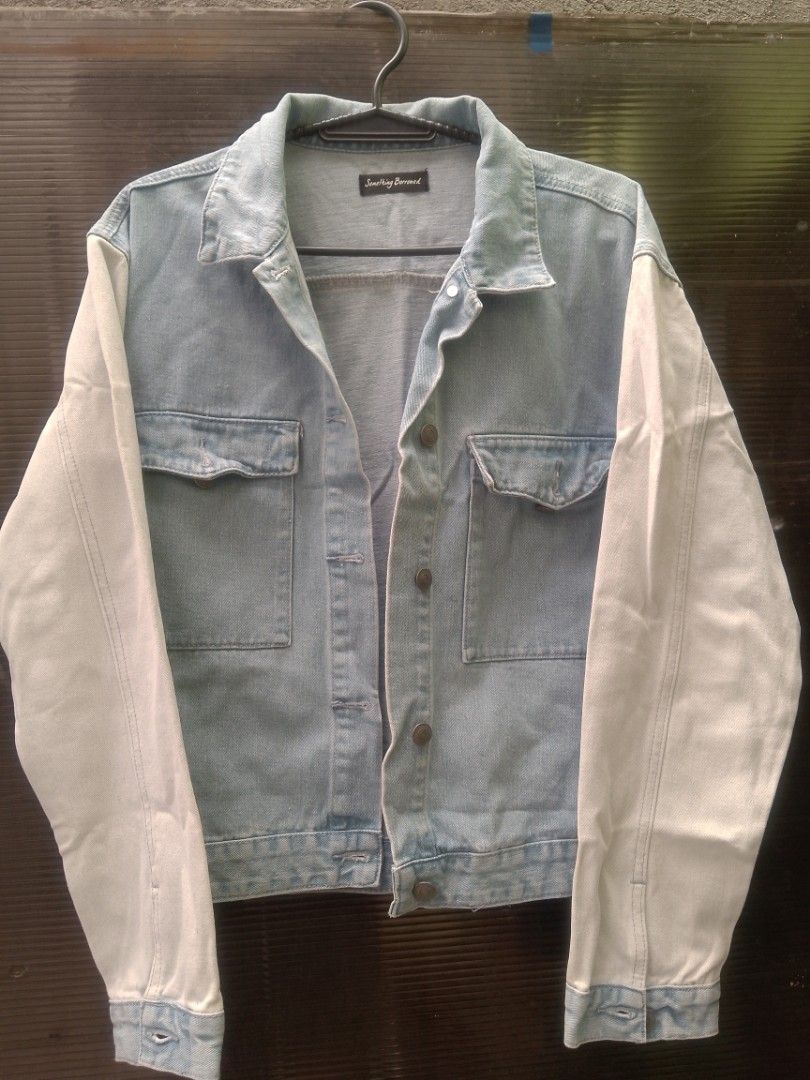 Denim Jacket 2color (Category: Coats, Jackets and Outerwear) located in Quezon City. Submitted by mg.thriftshop (Listing ID 1469591557, Image 1). Description: .