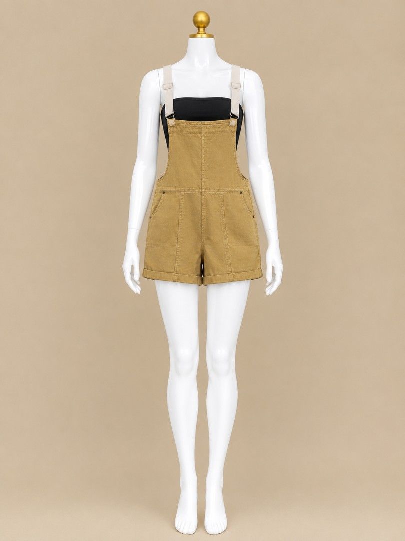 Denim Short Overalls Romper | Size - Medium | (Category: Rompers) located in Manila. Submitted by maxinesotto (Listing ID 1469701690, Image 1). Description: ‎📢 ₱99 ‎📍 Location: Tayuman, Manila ‎ ‎Details: ‎✓ Condition: Good as new ‎✓ RFS: Decluttering ‎✓ Size: Indicated in the listing title ‎ ‎Payment: GCash (Payment first) ‎ ‎Delivery: ‎- Same day pick-up via Lalamove / Joyride / Angkas ‎ ‎First to pay, first to get the item. ‎No reservations.