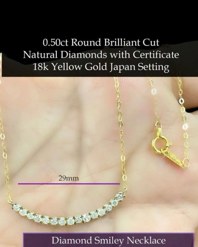 Diamond Smiley Necklace (Category: Necklaces) located in Malolos. Submitted by keenhorse_ef38ab (Listing ID 1469579841, Image 1). Description: Details are posted COD/COP VIA LBC 1,000 DOWNPAYMENT.