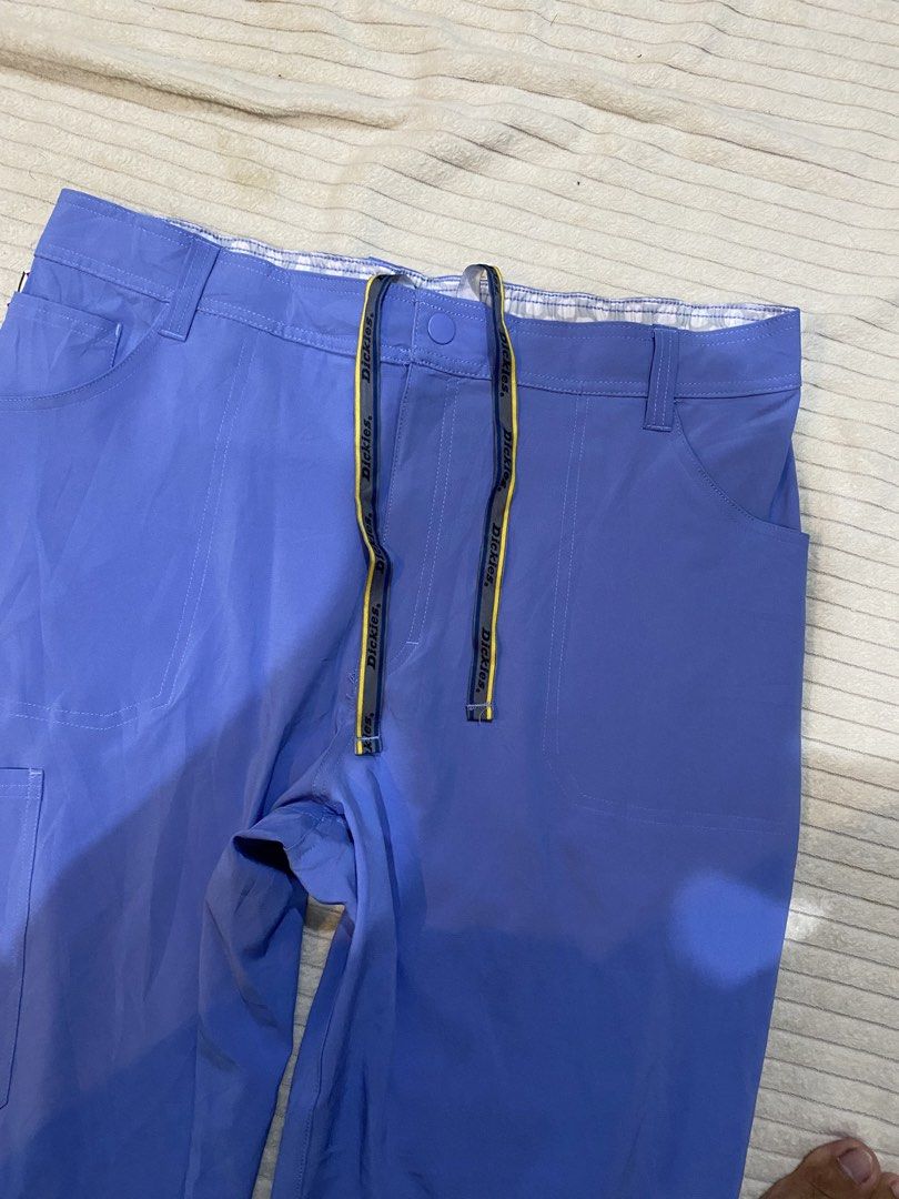 Dickies scrub cargo pants (Category: Chinos) located in Tanza. Submitted by 9th.street.thrift (Listing ID 1469652942, Image 2). Description: Dickies scrub pants Strecahble Ciel blue Good as new No issue Xl Waist:37-40 Lenght:41.