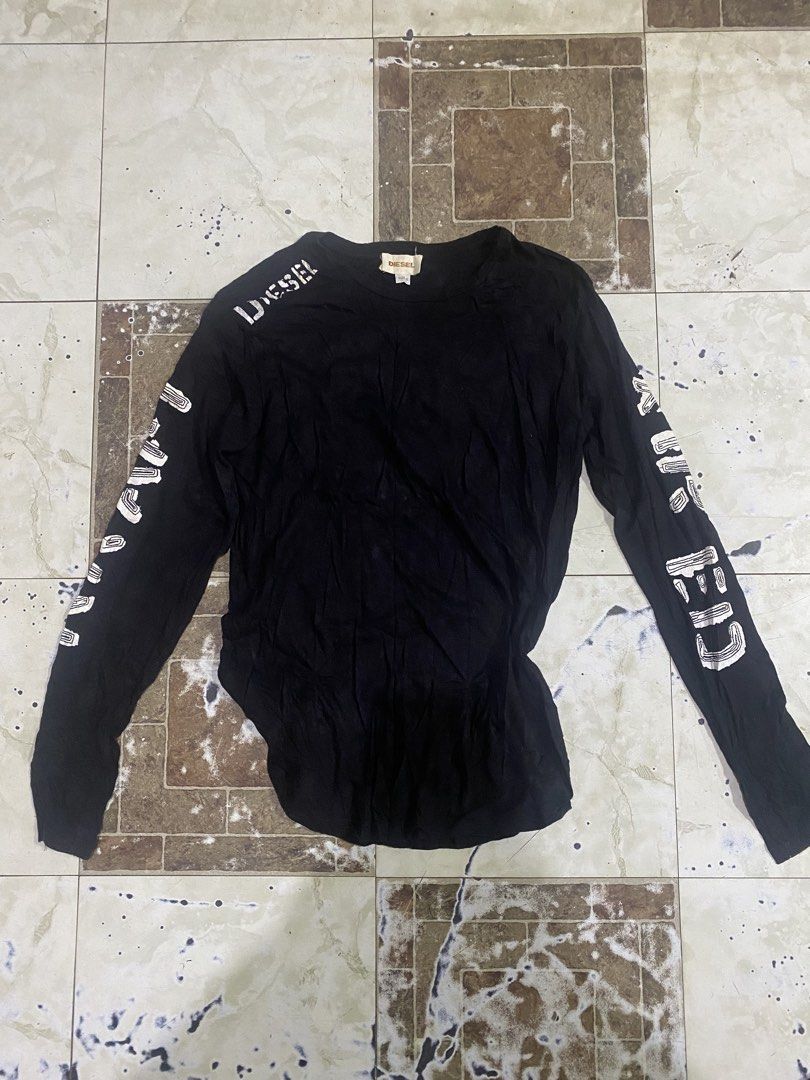 Diesel y2k longsleeve kraft (Category: Longsleeves) located in Tagoloan. Submitted by puretiger-389e (Listing ID 1469696772, Image 1). Description: Embroidered Super black Size small No issue .