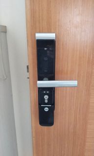 Smart Door Lock Stainless Steel Password Swipe Card Hotel Apartment ...