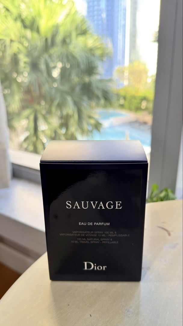 Dior Sauvage (Category: Fragrance & Deodorants) located in Taguig. Submitted by mr.shoeman (Listing ID 1469602171, Image 2). Description: Original Dior Sauvage Eau de Parfum Includes: 100ml full size bottle Comes with original packaging box Batch code: E000000207 (visible on barcode label) Made in France Bought in France Purchased date: September 28, 2026 You can check the item and pick up anytime. Location: BGC TAGUIG .