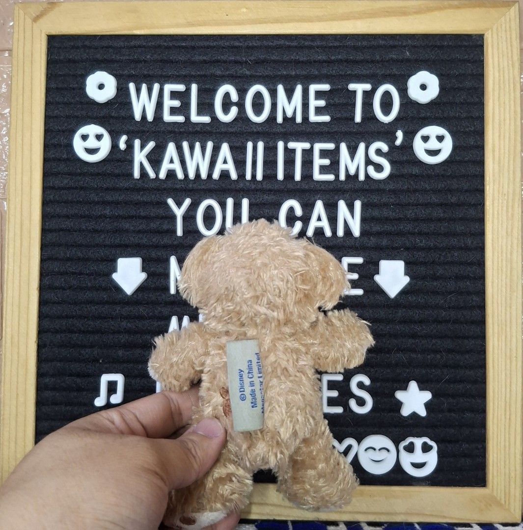 Disney Duffy Bear Classic Mini Plush Toy (Category: Plushies & Soft Toys) located in Bulacan. Submitted by kawaii_items_stuffed_toys (Listing ID 1469745331, Image 3). Description: Brand new From japan box Disney Duffy Bear Classic Mini Plush Height 6inches/15cm Just message me if you ever want to see more pictures of the item, I'm more than glad to assist you. 📌Location: San Jose Del Monte Bulacan, Philippines 🛵Shipping: Flash/Lalamove 💰Paymen